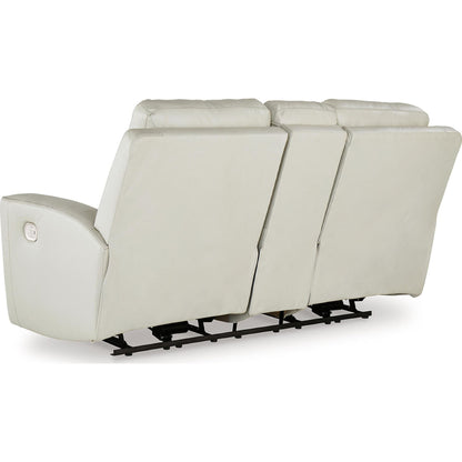Canapé inclinable électrique Mindanao avec console et appui-tête réglable