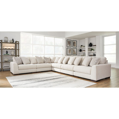 Lyndeboro - Canapé d'angle modulaire 6 pièces exclusif