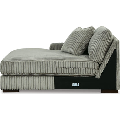 Canapé d'angle Lindyn 6 pièces avec méridienne