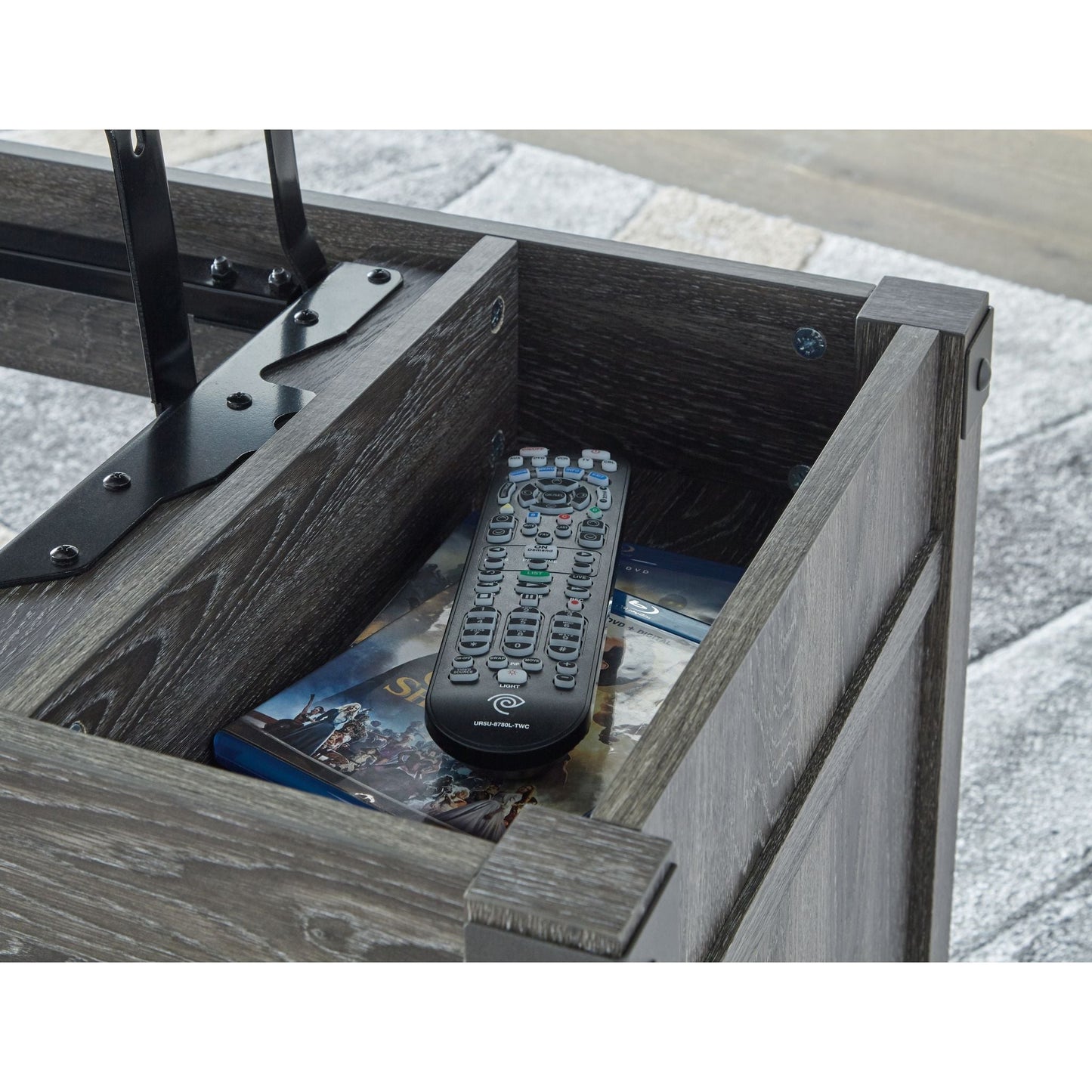 Table basse Freedan Rect à plateau relevable