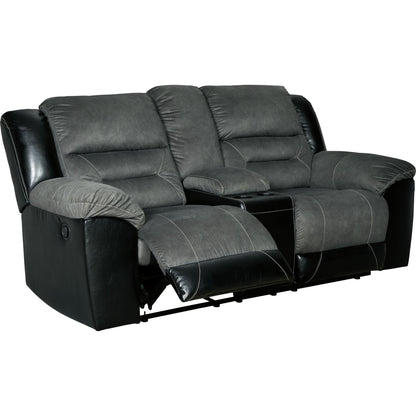 Canapé inclinable Earhart avec console