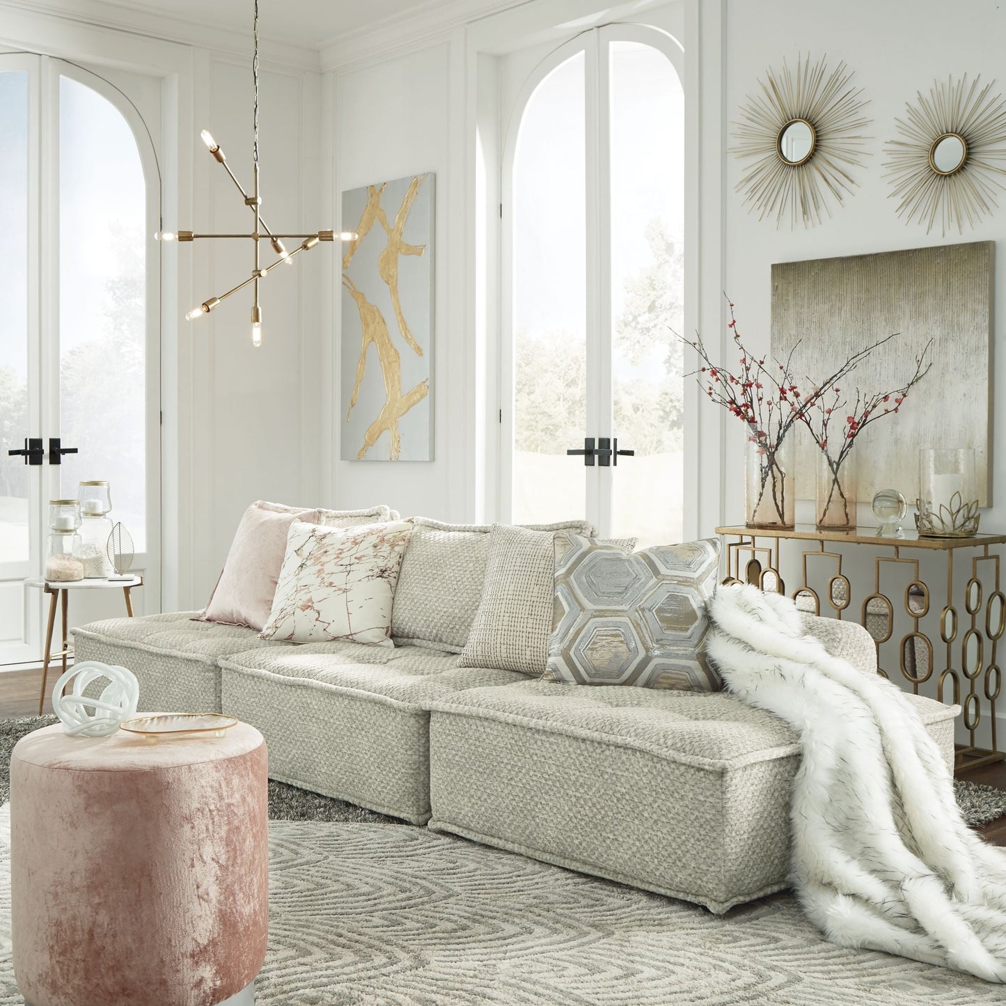 Fauteuil d'appoint modulaire Bales