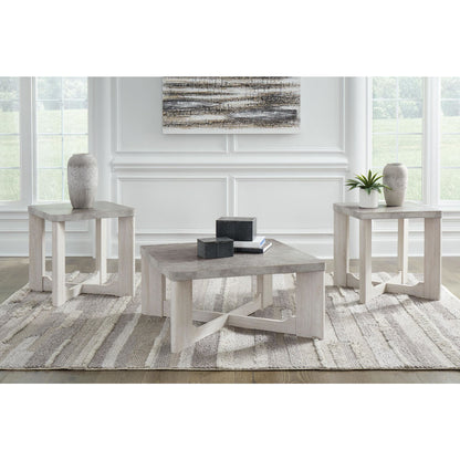 Ensemble de tables d'appoint Garnilly (ensemble de 3)