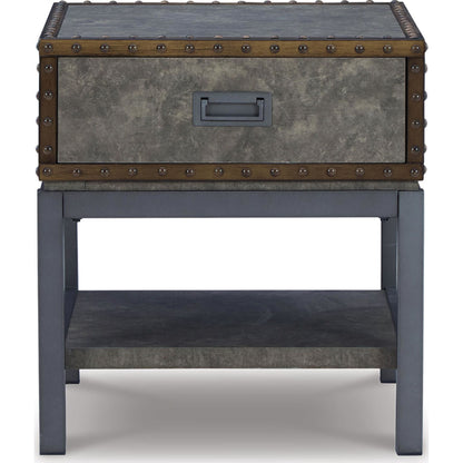 Table d'appoint rectangulaire Derrylin