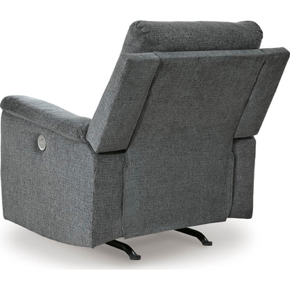 Fauteuil inclinable à bascule Barnsana avec alimentation électrique