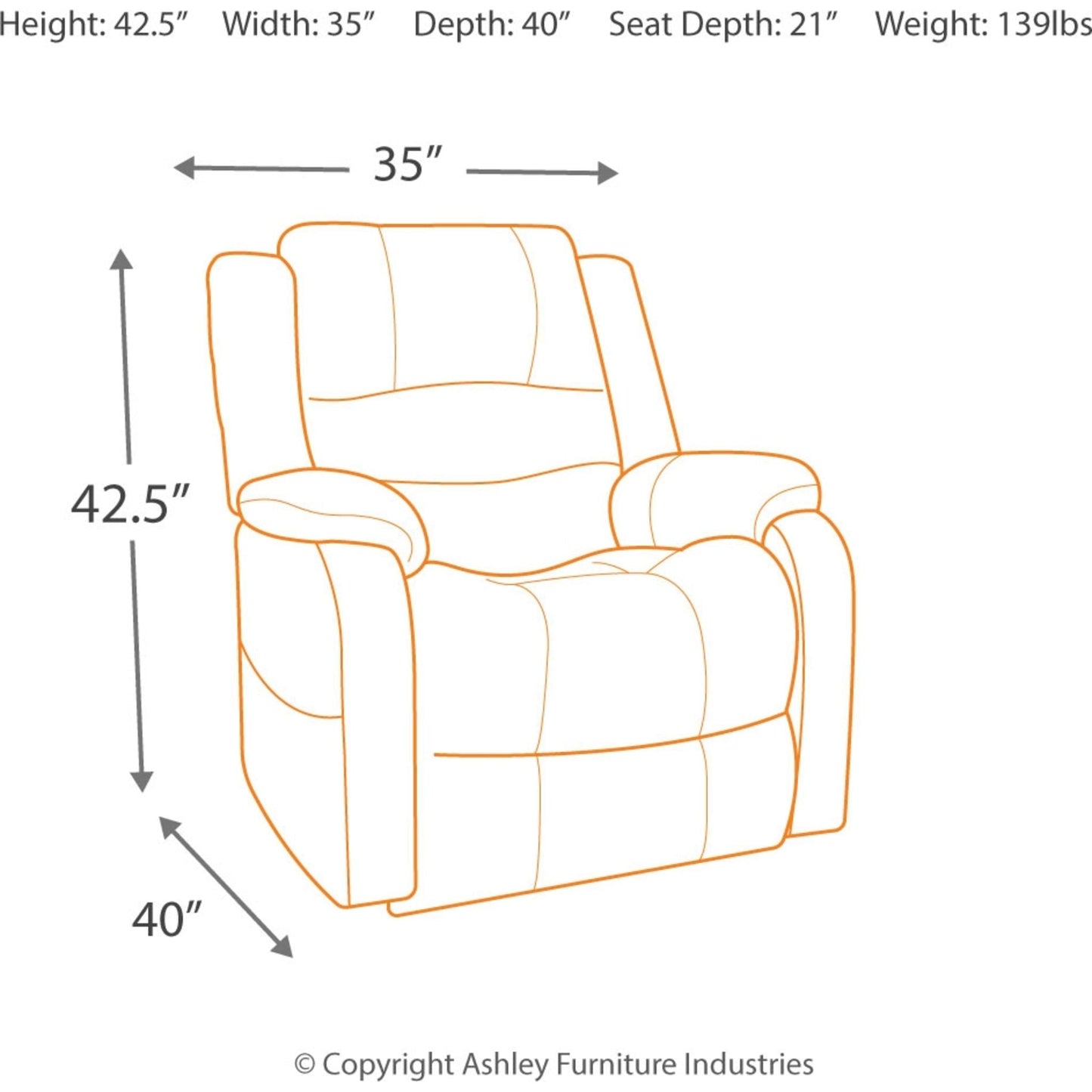 Fauteuil releveur électrique Yandel