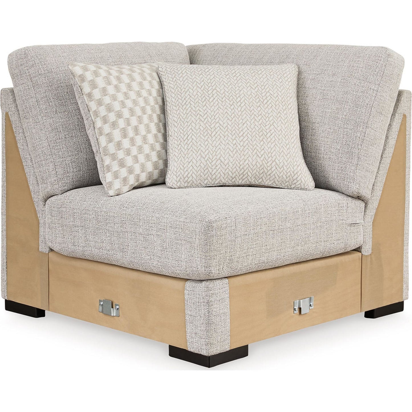 Canapé d'angle 5 pièces exclusif Larce avec méridienne