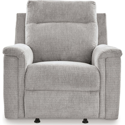 Fauteuil inclinable à bascule Barnsana avec alimentation électrique