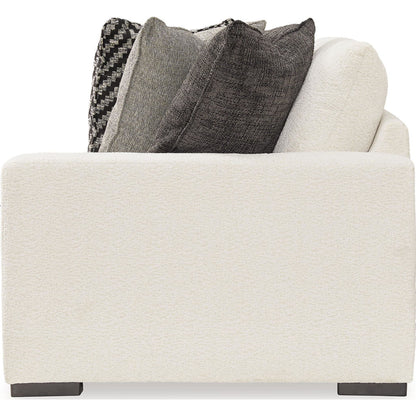 Canapé d'angle modulaire 6 pièces Elissa Court exclusif avec méridienne