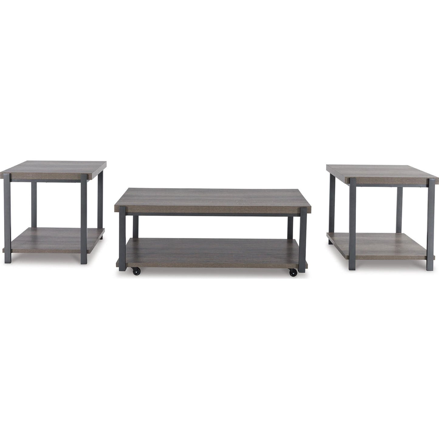 Lot de 3 tables Wilmaden
