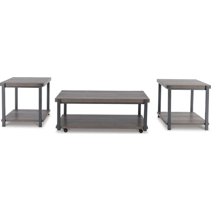 Lot de 3 tables Wilmaden