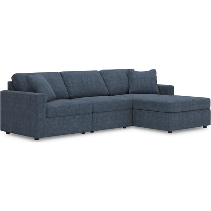 Canapé d'angle modulaire Modmax 3 pièces avec méridienne