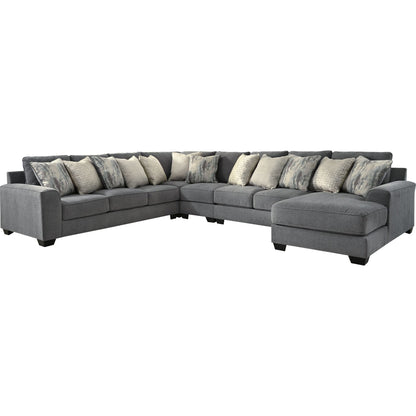 Canapé d'angle 5 pièces exclusif Castano