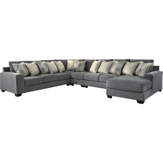 Canapé d'angle 5 pièces exclusif Castano