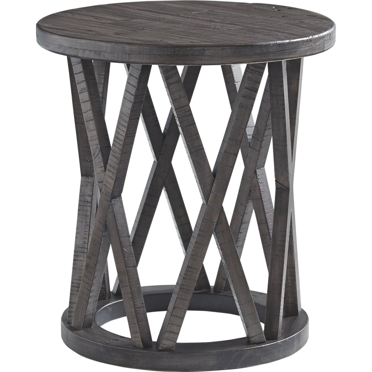 Table d'appoint ronde Sharzane