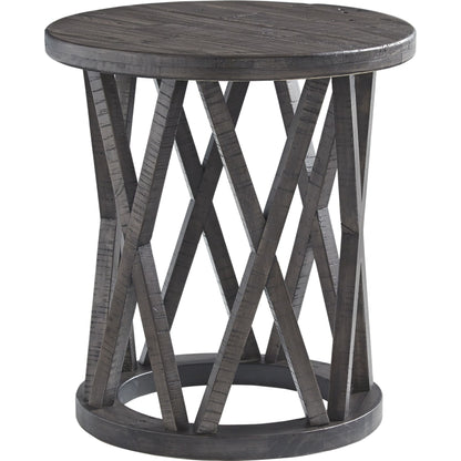 Table d'appoint ronde Sharzane