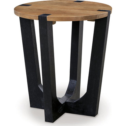 Table d'appoint ronde Hanneforth