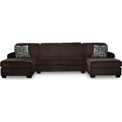 Canapé d'angle 3 pièces Landsings avec double méridienne