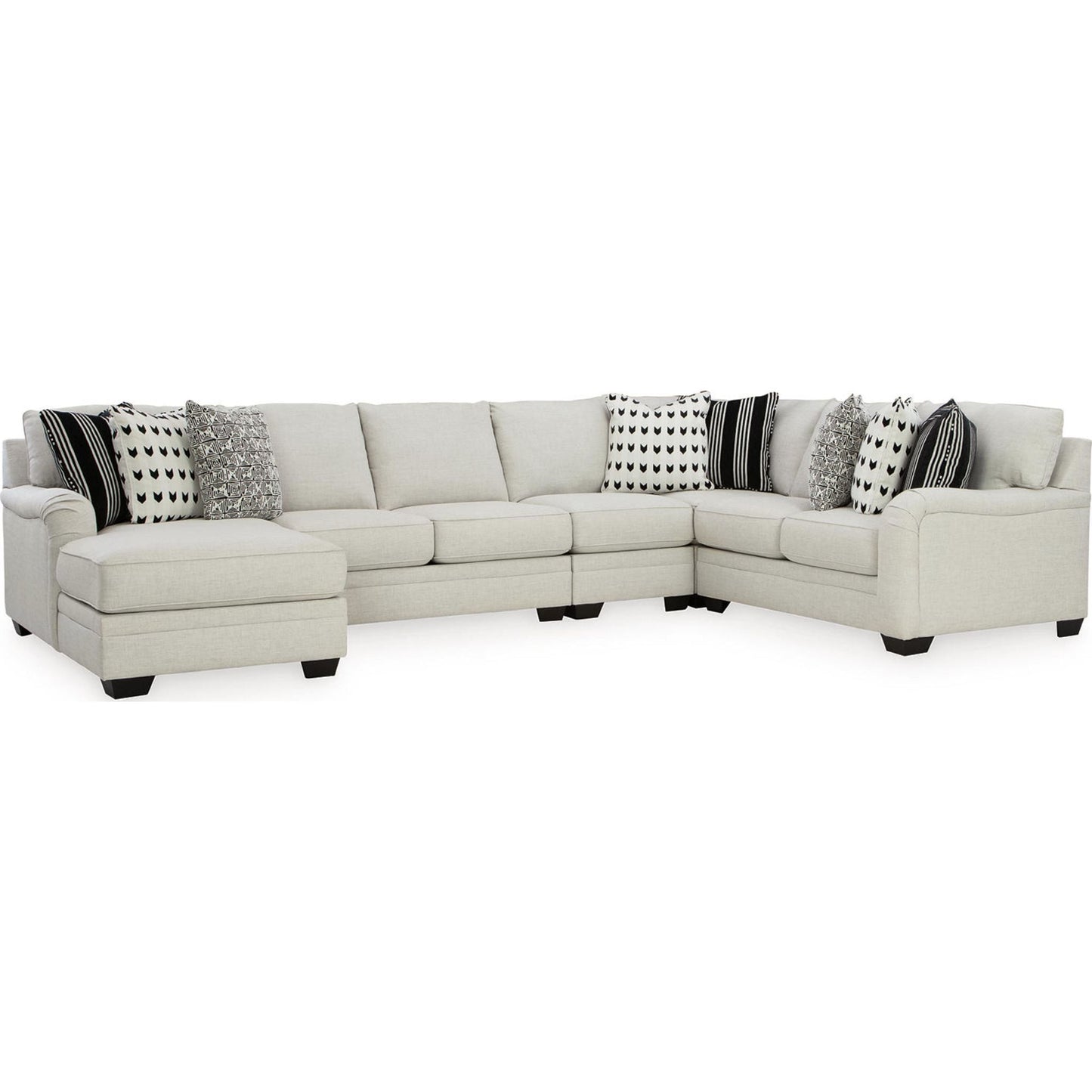 Canapé d'angle Huntsworth 5 pièces avec méridienne