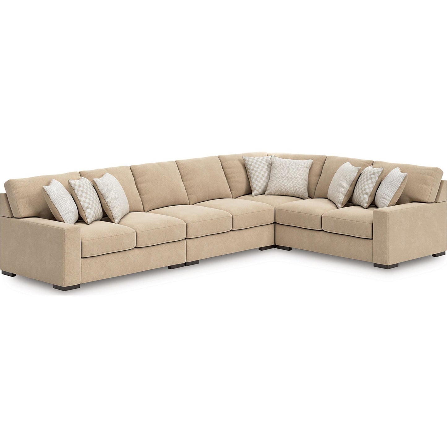 Canapé d'angle 4 pièces exclusif Larce