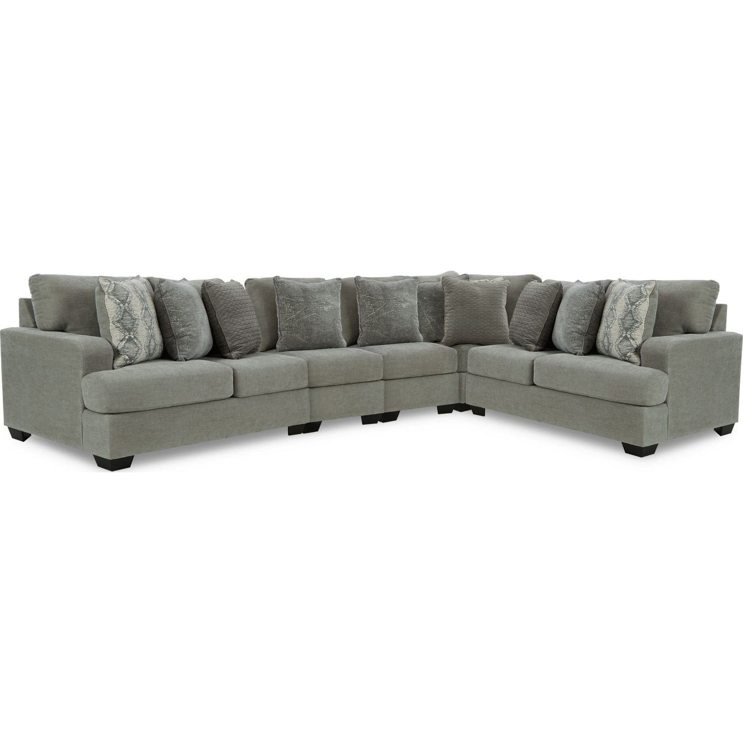 Canapé d'angle 5 pièces exclusif Keener