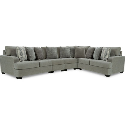 Canapé d'angle 5 pièces exclusif Keener