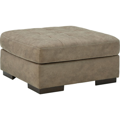 Pouf d'appoint surdimensionné Maderla