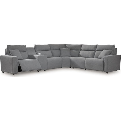 Canapé d'angle inclinable électrique Modmax 6 pièces