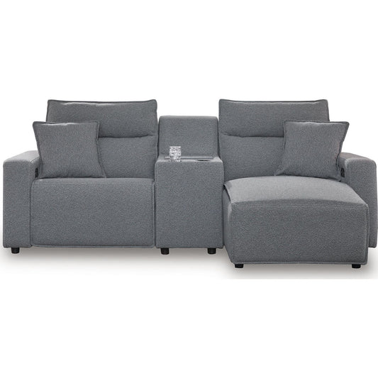 Canapé d'angle Modmax 3 pièces inclinable électrique avec méridienne