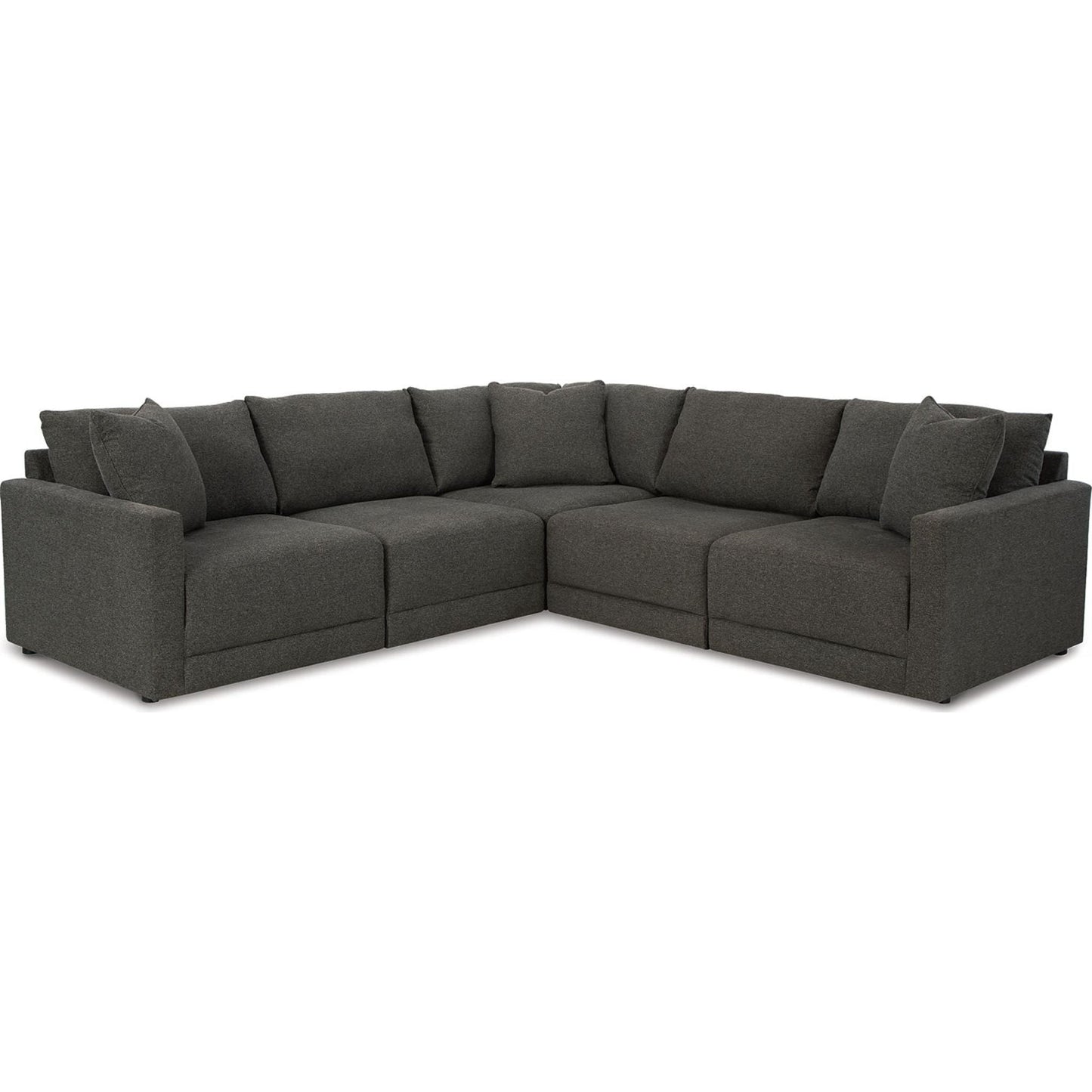 Canapé d'angle modulaire 5 pièces exclusif Evey