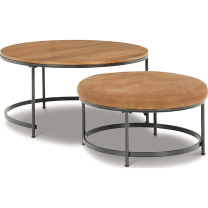 Tables basses gigognes Drezmoore (lot de 2)