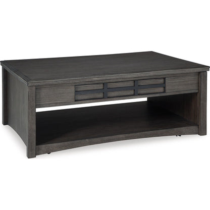 Table basse Montillan avec plateau relevable