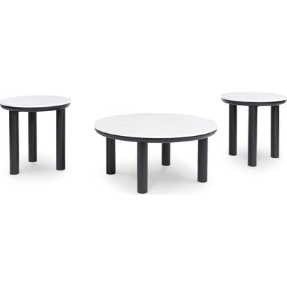 Tables Xandrum en paquet de 3
