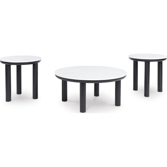 Tables Xandrum en paquet de 3