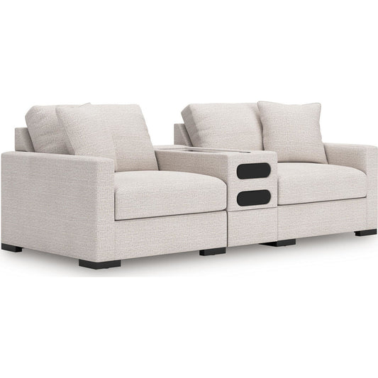 Canapé d'angle modulaire 3 pièces exclusif à Omaha avec système audio