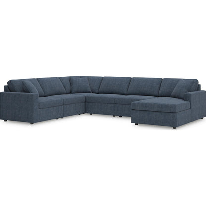 Canapé d'angle modulaire Modmax 6 pièces avec méridienne