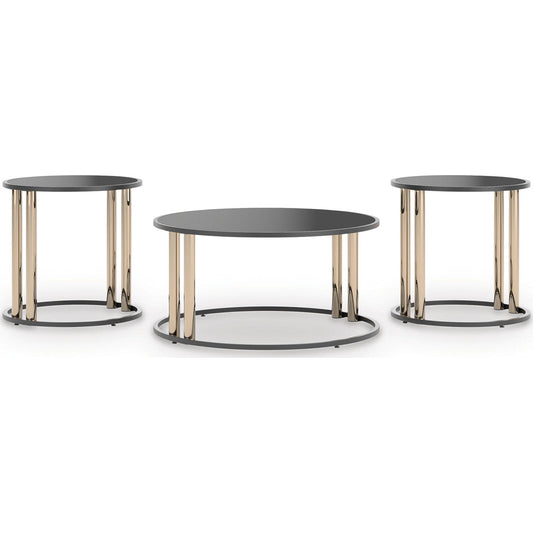 Tables Hannerly en lot de 3