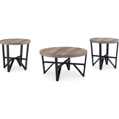 Tables Deanlee, lot de 3