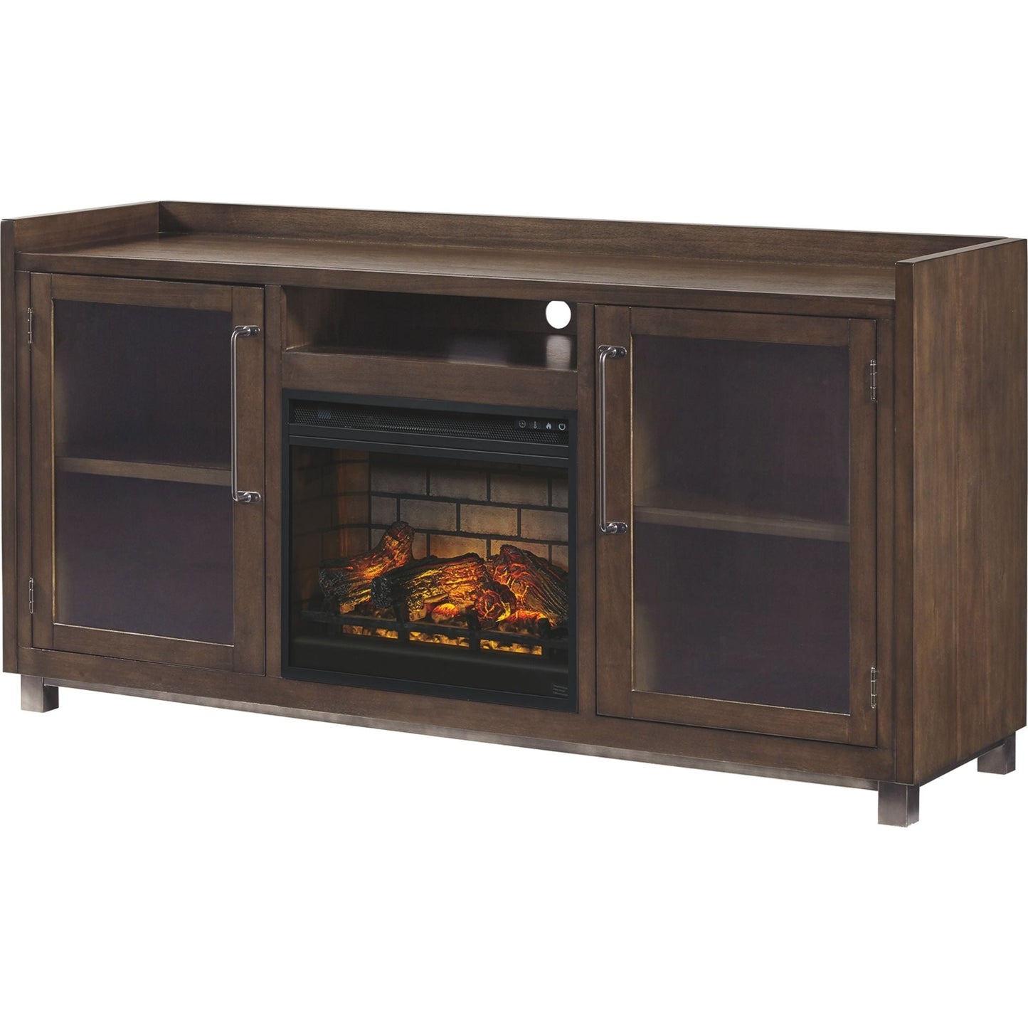 Meuble TV Starmore avec cheminée