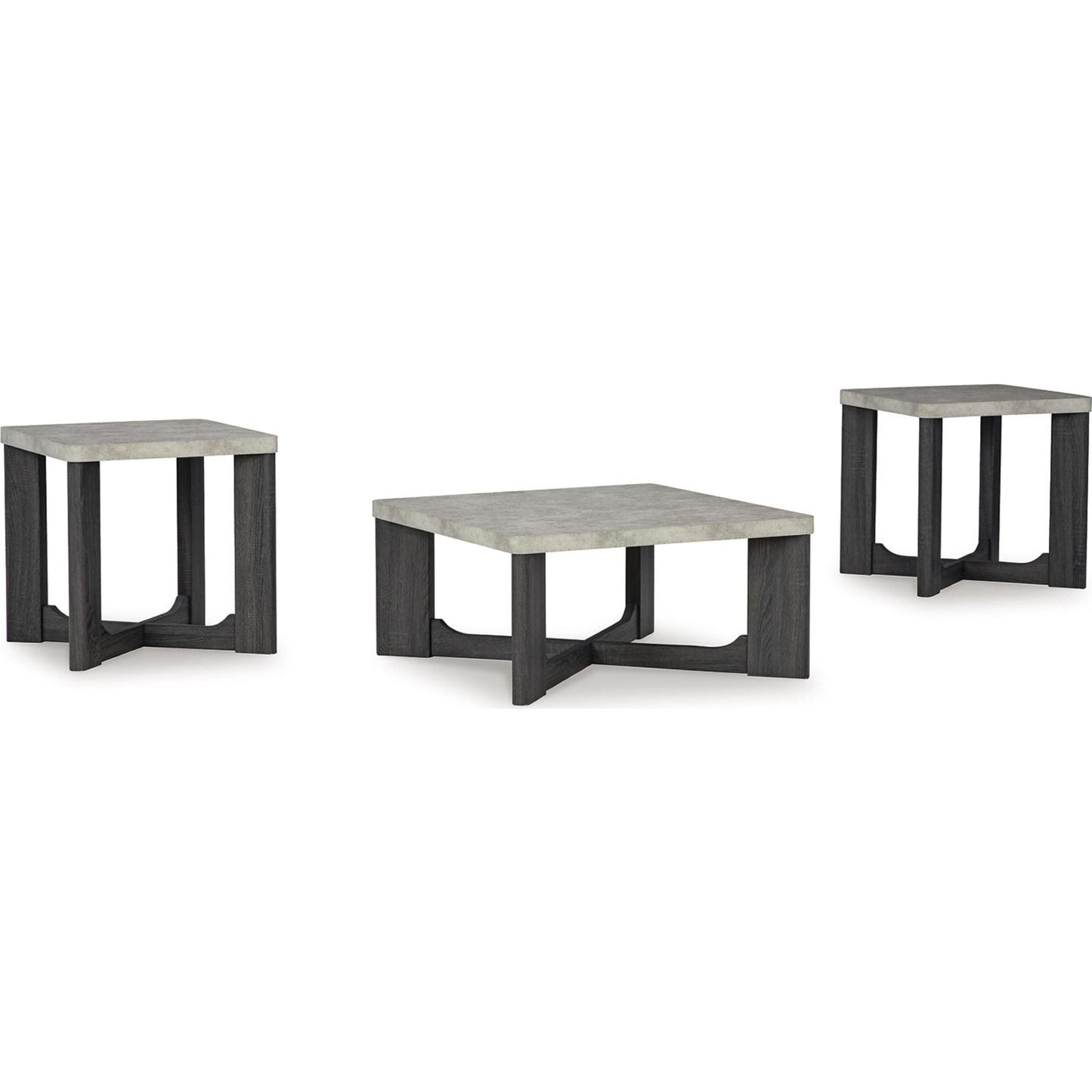 Ensemble de tables d'appoint Sharstorm (ensemble de 3)