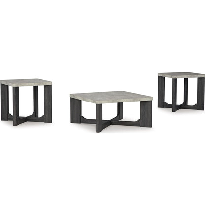 Ensemble de tables d'appoint Sharstorm (ensemble de 3)
