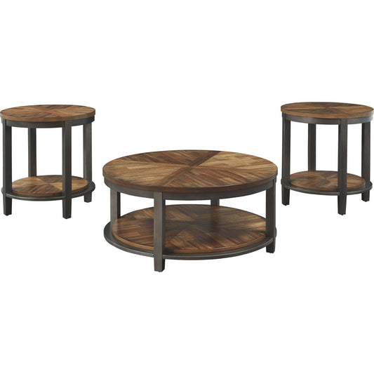 Ensemble de 3 tables d'appoint Roybeck