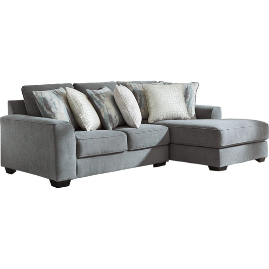 Canapé d'angle 2 pièces Castano exclusif avec méridienne