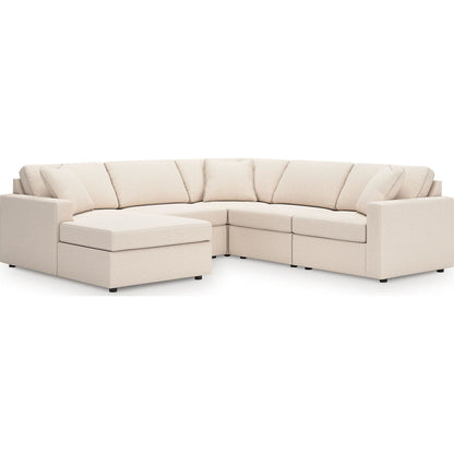 Canapé d'angle modulaire Modmax 5 pièces avec méridienne