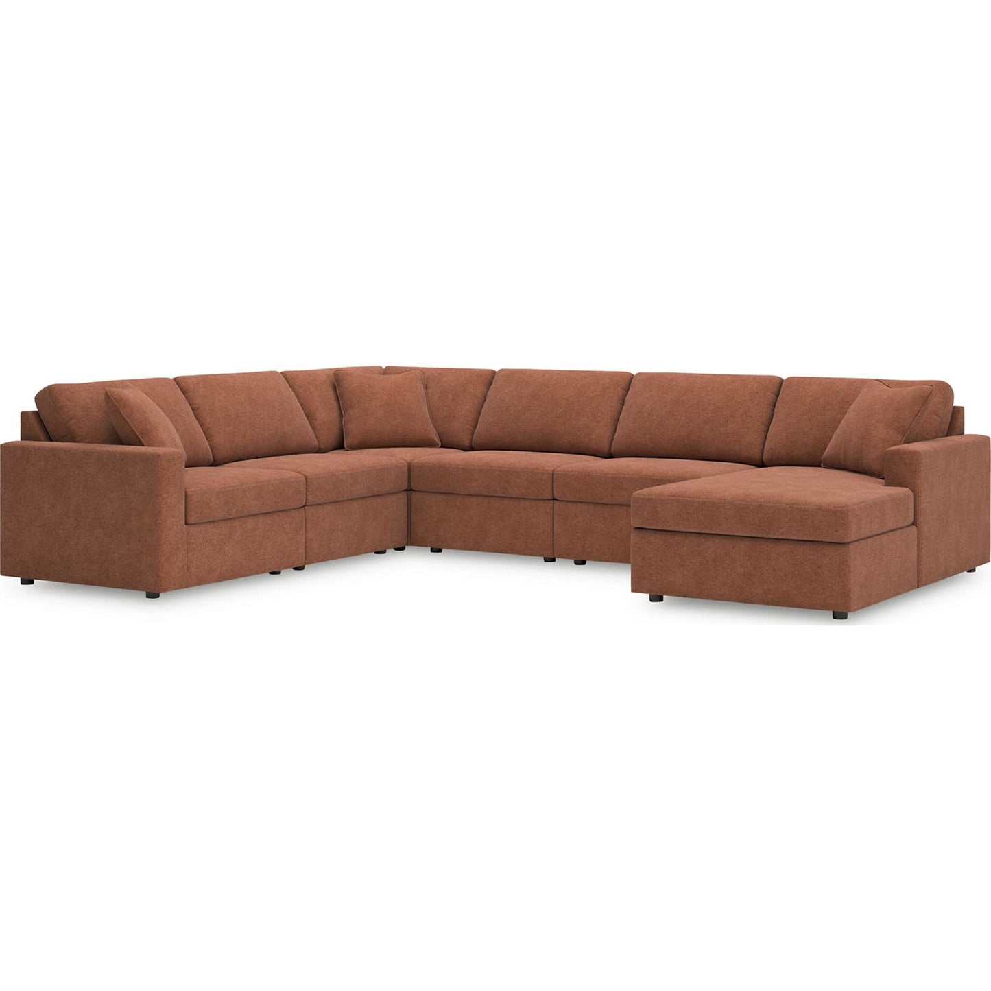 Canapé d'angle modulaire Modmax 6 pièces avec méridienne