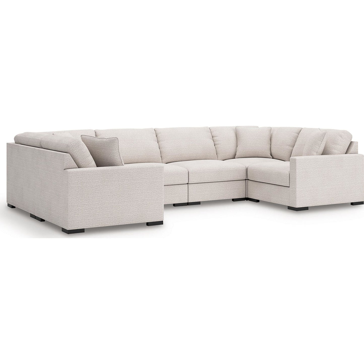 Canapé d'angle modulaire 6 pièces exclusif à Omaha