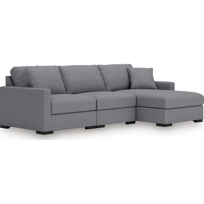 Canapé d'angle modulaire 3 pièces avec méridienne, exclusivité Omaha