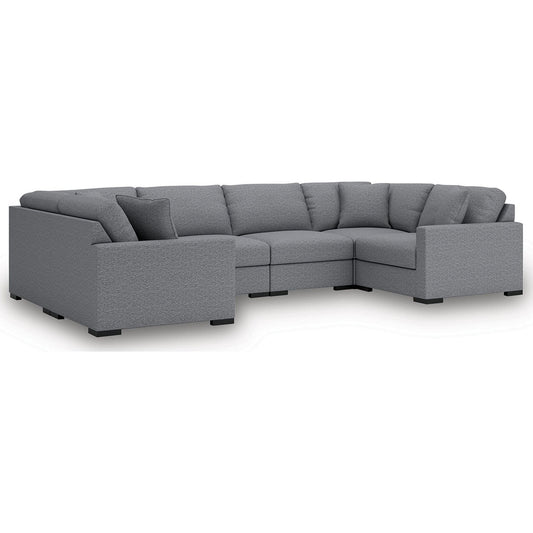 Canapé d'angle modulaire 6 pièces exclusif à Omaha