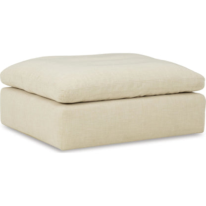 Pouf d'appoint surdimensionné exclusif Tanavi