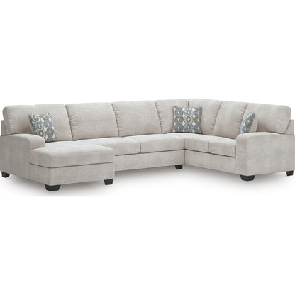 Canapé d'angle 3 pièces exclusif Rodington avec méridienne